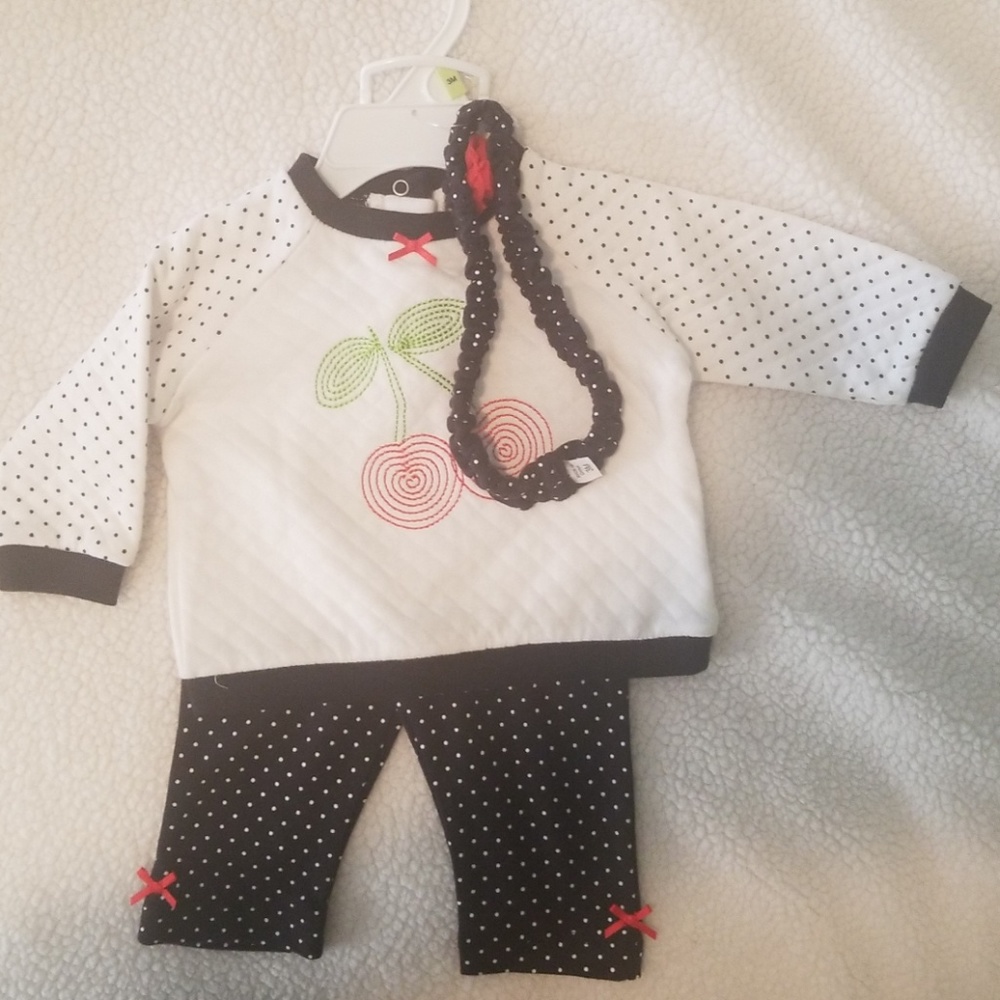 Little me 3 piece outfit  with tags.